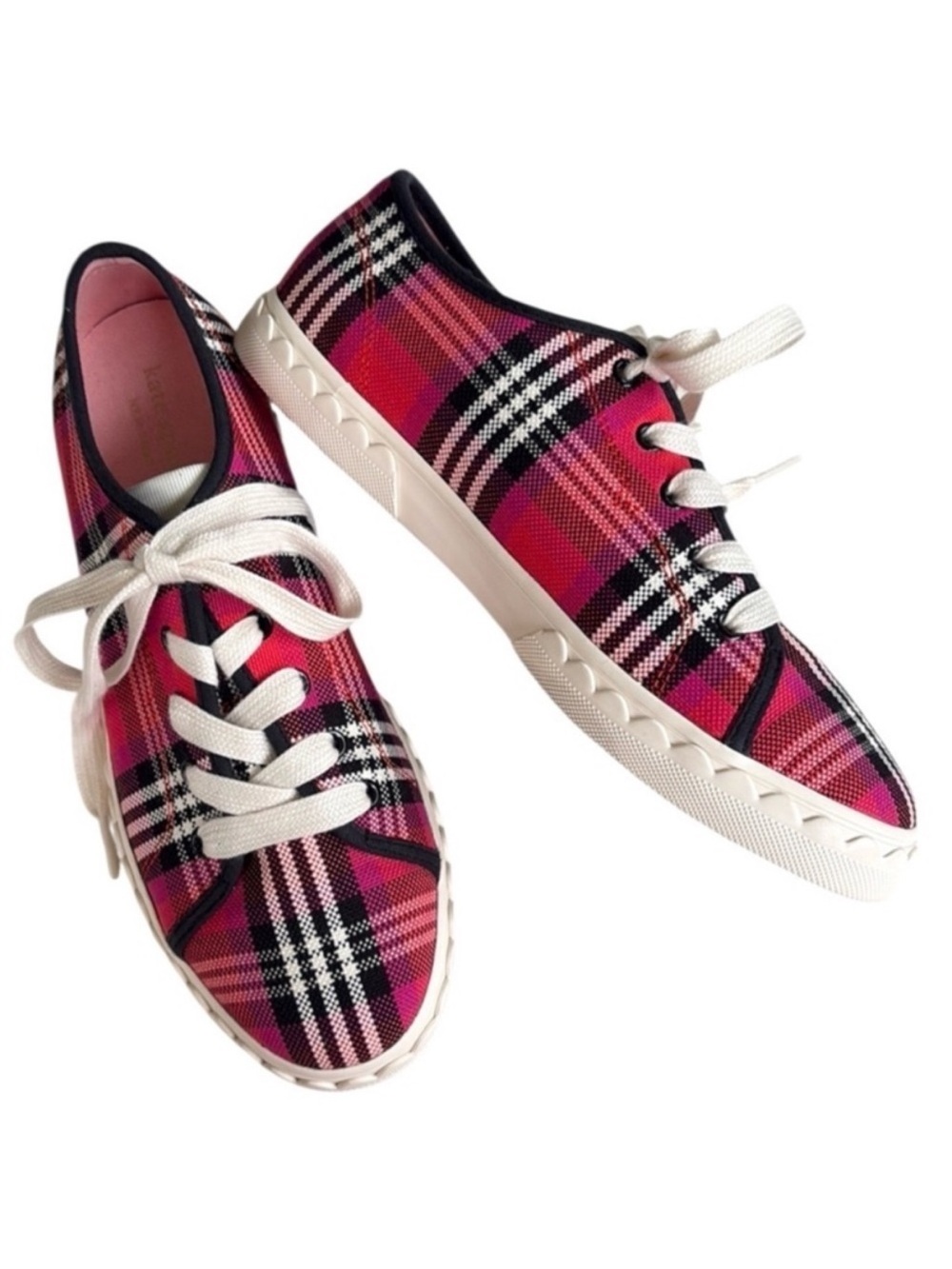 NWOT Kate Spade Vale Plaid
Sneakers Size 7